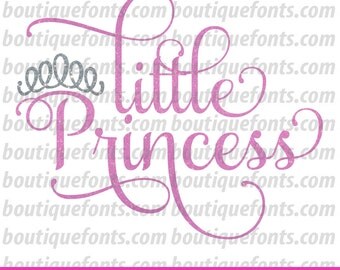 Little Princess SVG Cut File - Instant Download