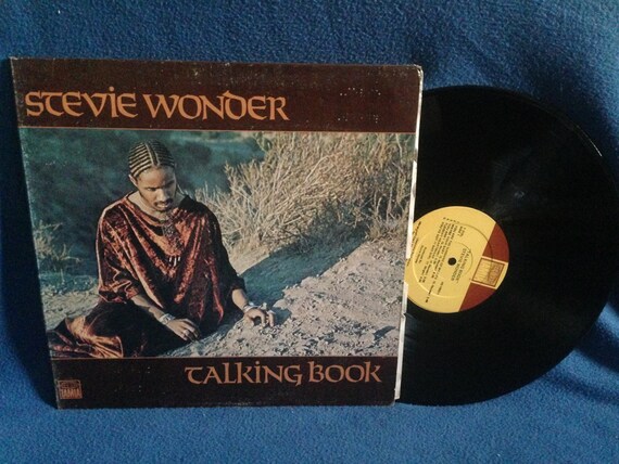 RARE Vintage Stevie Wonder Talking Book Vinyl by sweetleafvinyl