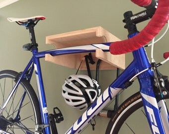 The Brook Bike Shelf // Bike Rack // Reclaimed Wood