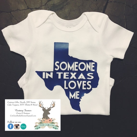 Items similar to Someone in TEXAS loves ME on Etsy