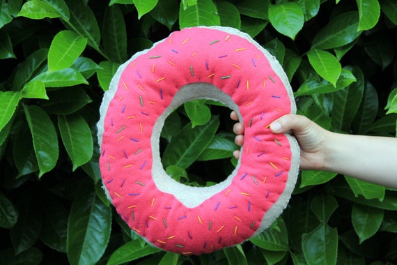 stuffed donut plush