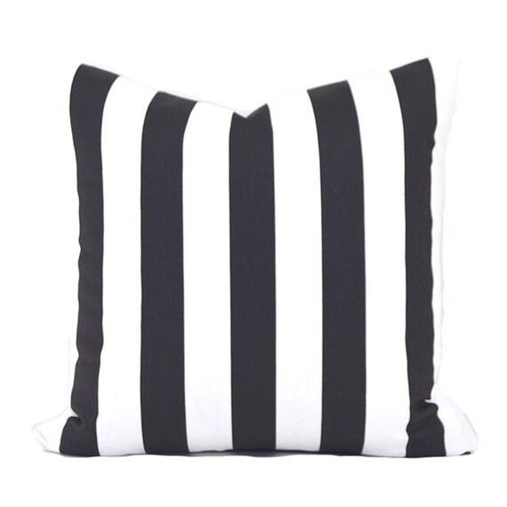 Black Pillow Covers ANY SIZE Decorative Pillows Pillow Inserts