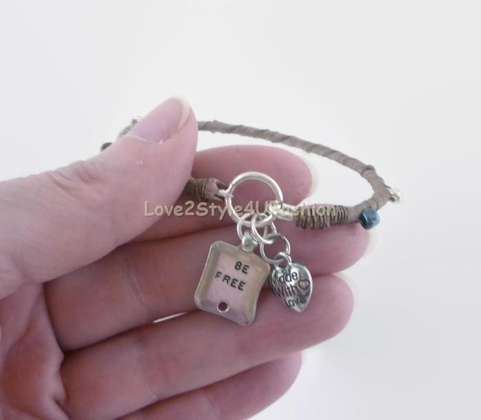 Bangle With Charms Silver Bangle Bracelet Set Wedding Party