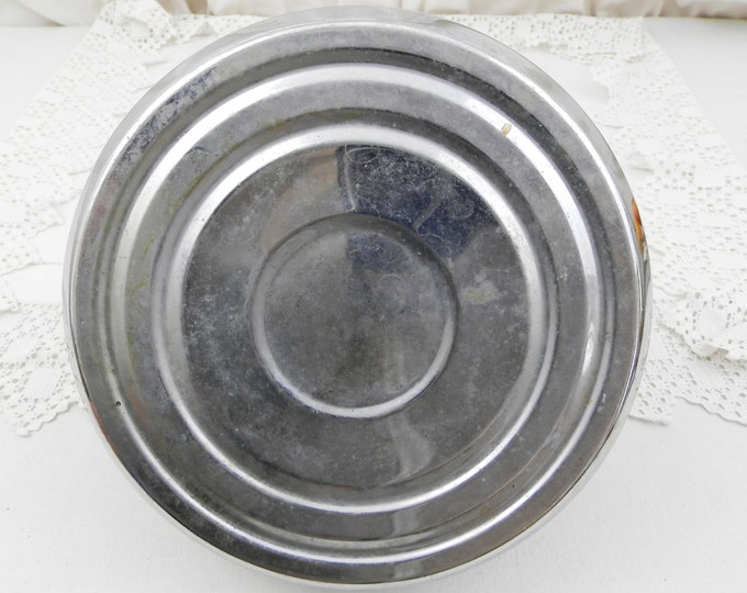 Large Vintage French Mid Century Chromed Metal Kettle with Bakelite Handle, French Country Decor, Retro Home Interior, Kitchenware, Coffee,