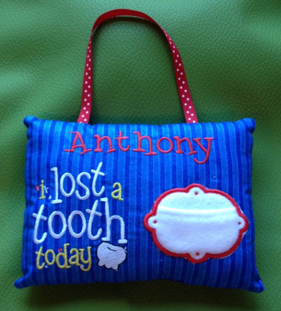 Personalized Tooth Fairy Pillow