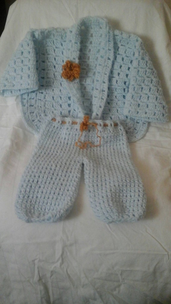 Items similar to Infant sweater and pants set on Etsy