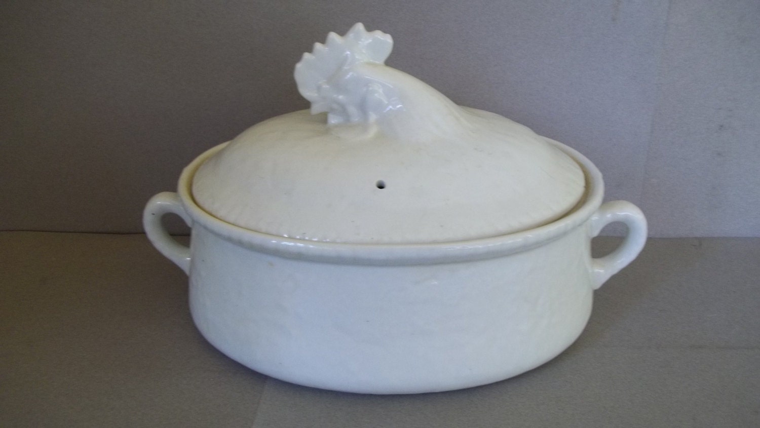 Vintage French Apilco Porcelain Casserole Dish Williams