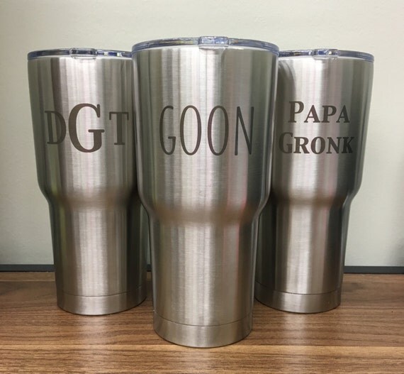 Personalized Tumbler 30oz Vacuum Sealed by EverythingDecorated