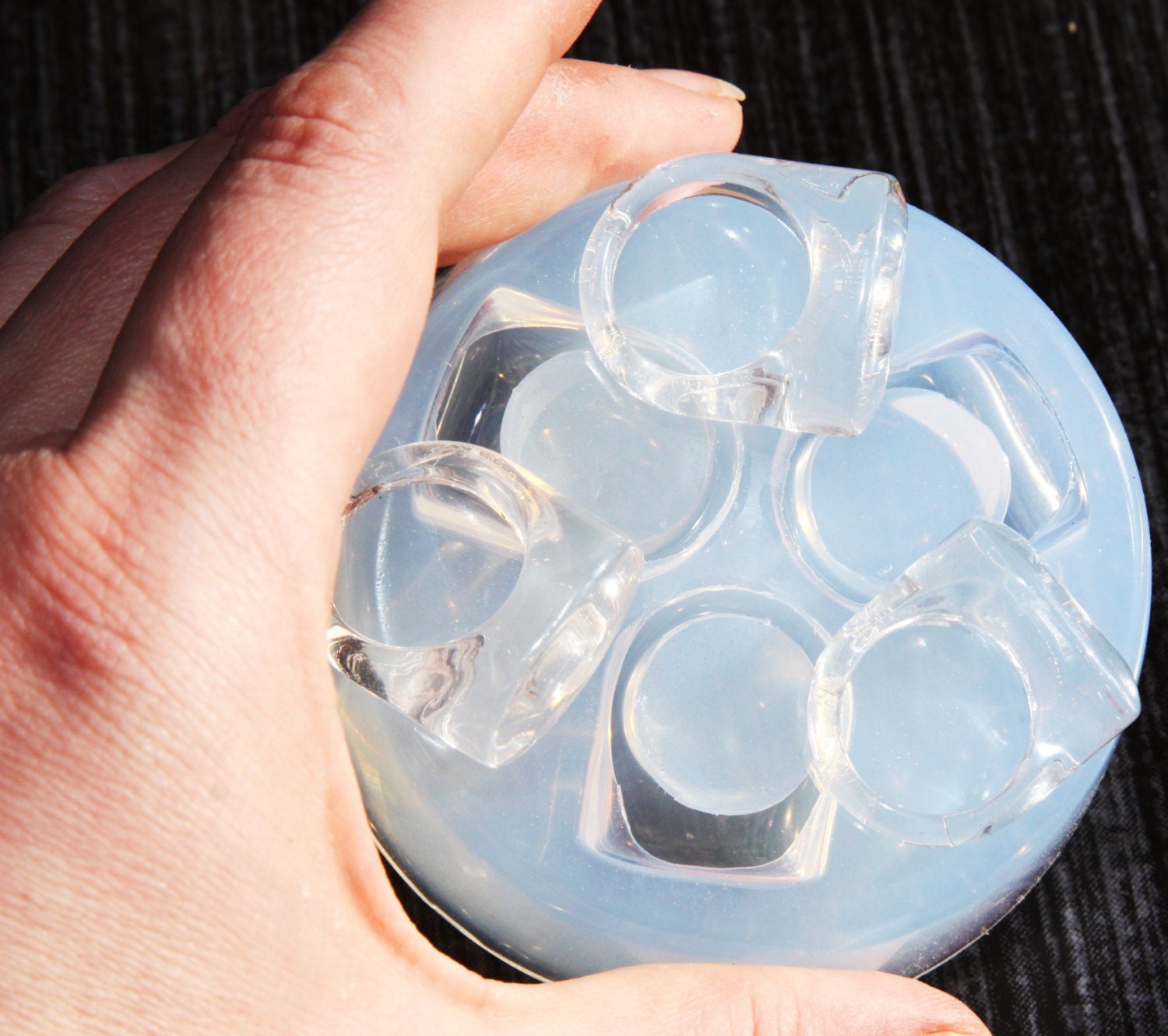 SALE 20epoxy silicone molds for resin ring Jewelry making