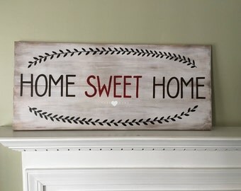 Vintage Home Decor Sign by APArtworksandDesign on Etsy