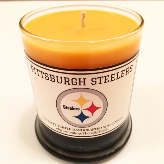 NFL Football Team Handcrafted Soy Candle in the by TheSaltyTurtle