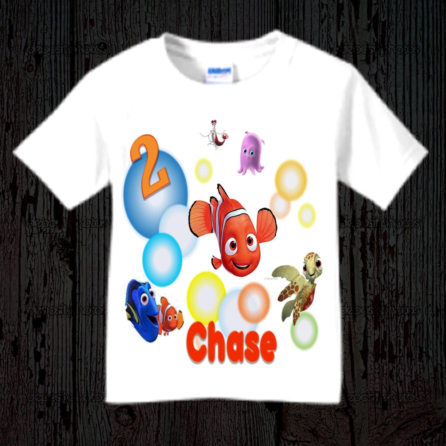 nemo birthday shirt