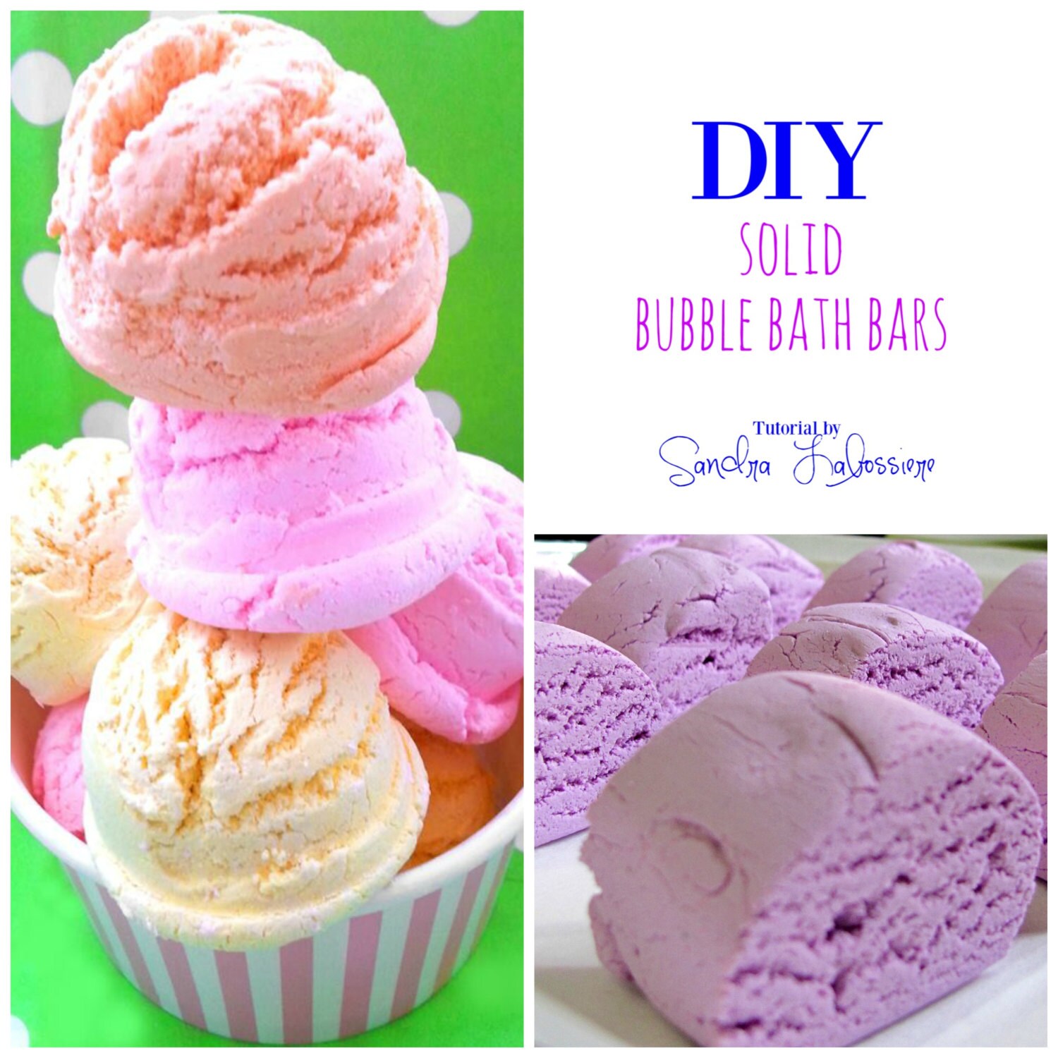 DIY Solid Bubble Bath Bars FAST drying Formula PDF eBook