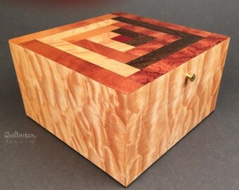Log cabin box Etsy