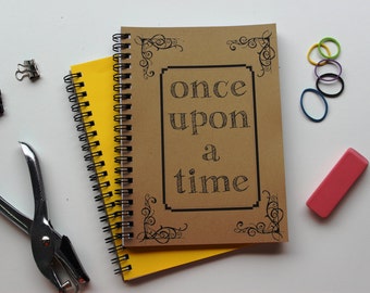 Once upon a time...- 5 x 7 journal