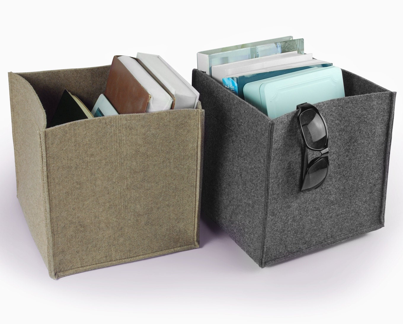 20 OFFLarge Felt Box Storage Box Felt Box Storage by Filzkraft