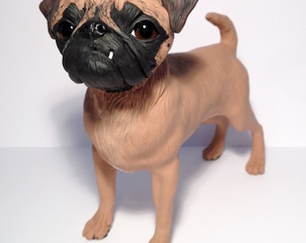 Custom 'Standing' Dog Sculptures (All Breeds) - A unique lovingly crafted miniature replica of your Pet by Peculiar Pals