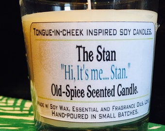 Golden Girls Candles- The Stan- OldSpice Scented Soy Candle- Golden Girls Gift- Mother's Day Gift- BFF GIFT
