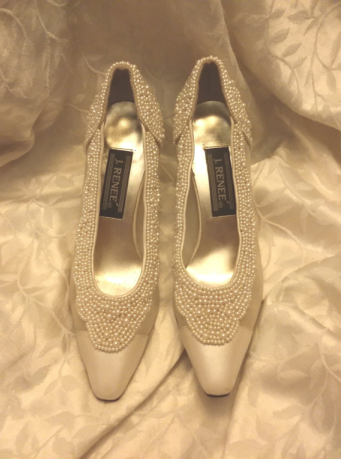 ivory and pearl wedding shoes