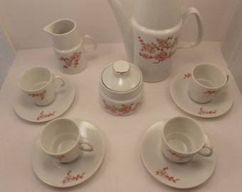 Ancient coffee service - Czechoslovakia, EPIAG Aich, 1920s