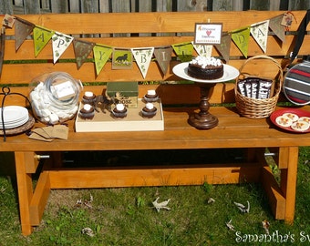 Rustic Happy Birthday Banner, Hunting Happy Birthday Banner, Campfire Happy Birthday Banner, Camping Birthday Banner, Hunting Birthday, Camp