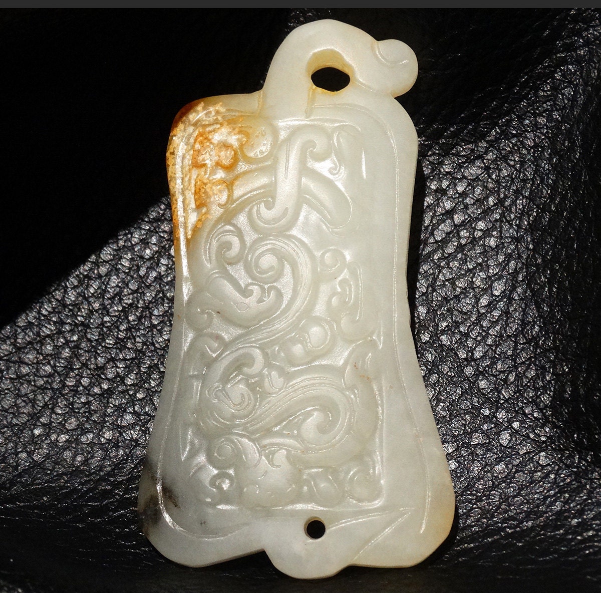 Antique Jade Pendant Nephrite 51 Grams 3 by ElegantArtifacts