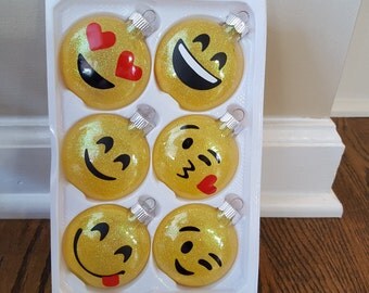  Emoji  ornaments Etsy