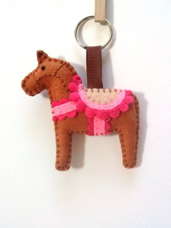 pink horse plush