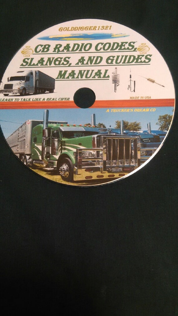 CB radio Codes Slangs and Guides Manual on CD