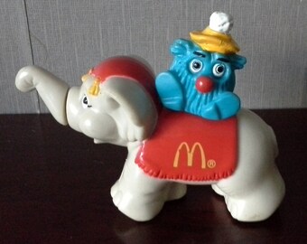 mcdonald's elephant toy