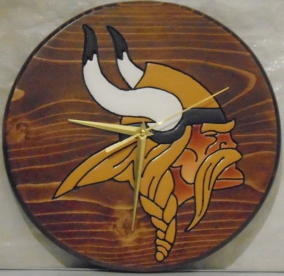 Minnesota Vikings Handcrafted Wood Sports Plaque NFL Football