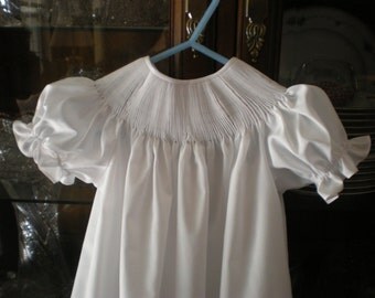 Ready to smock bishop dress, made to order