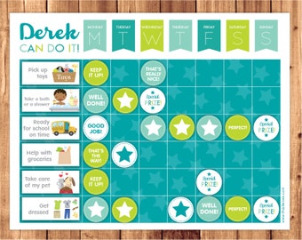 Chore Chart Printable Kit