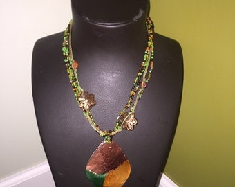 Multi strand necklace