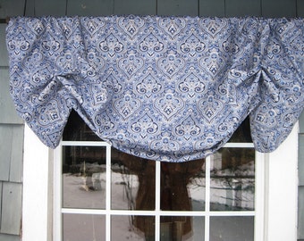 indigo valance | etsy indigo valance | etsy