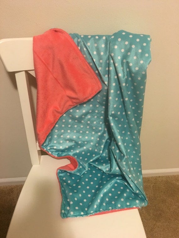 Super soft minky blanket minky blamket by MonsterBunnyBoutique