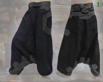 Vimana Pants ~ apocalyptic steampunk sarouel Harem pantalon
