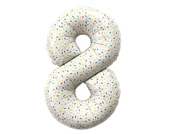 Sprinkle Number Balloon - 16 inch