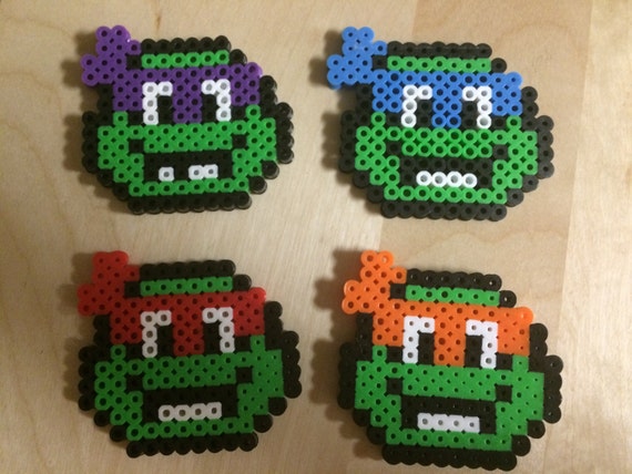 Perler Bead Ninja Turtle Patterns