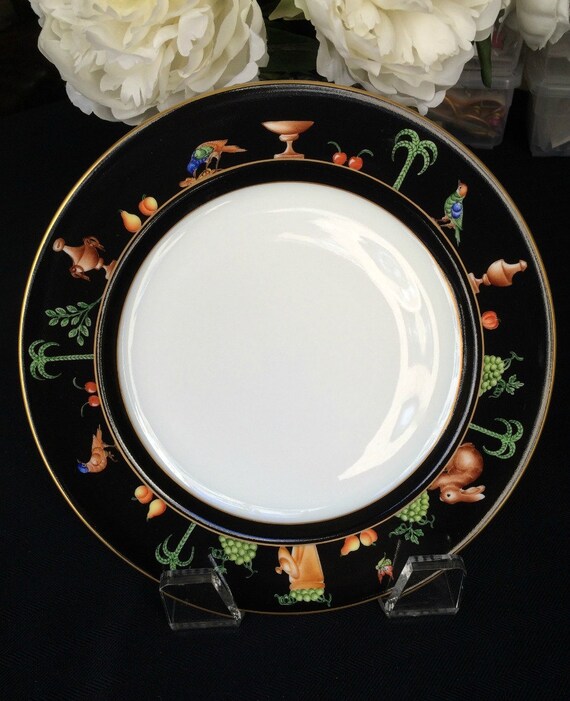 Items Similar To Tiffany & Co. Limoges China Handpainted Black Shoulder 