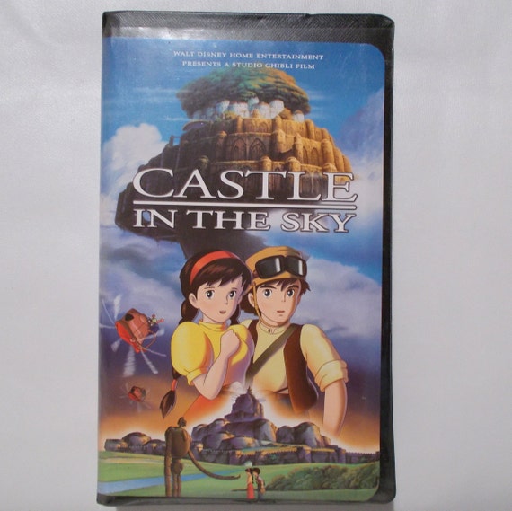 Castle in the Sky Anime Movie VHS Tape Video Hayao Miyazaki