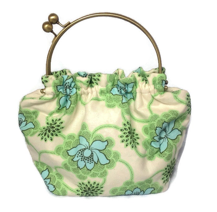 Floral HandBag Summer Handbag Summer Purse Summer Bag Loop