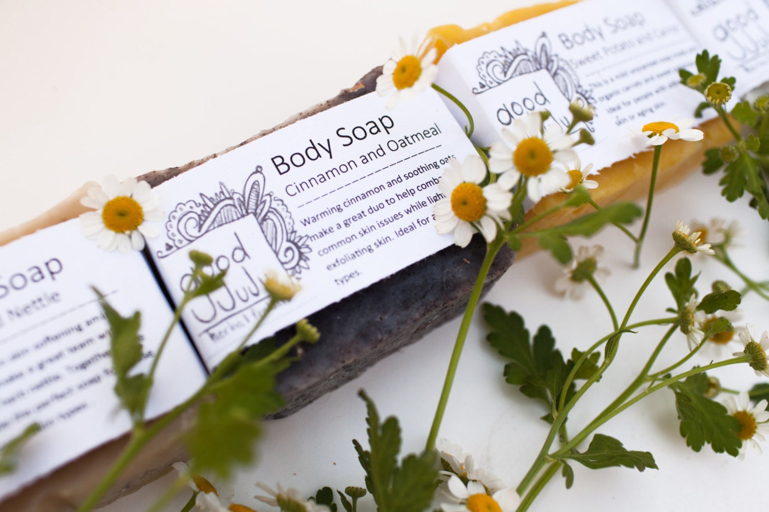 Any 3 Bars Natural Soap Sensitive Skin Body and Hand Soap