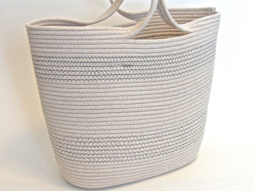 woven rope bag