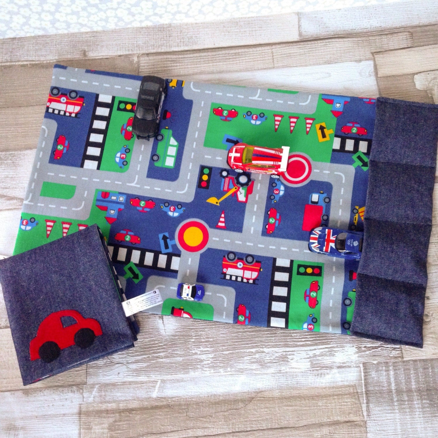 Toy Car mat children's road play mat Large size toy car