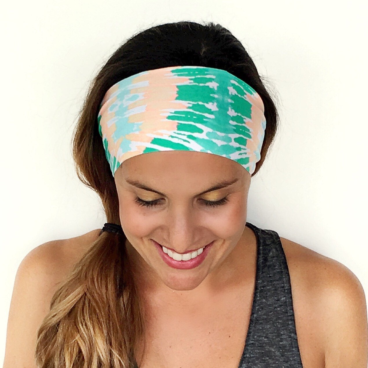 Yoga Headband Workout Headband Fitness by TrueNorthCollection