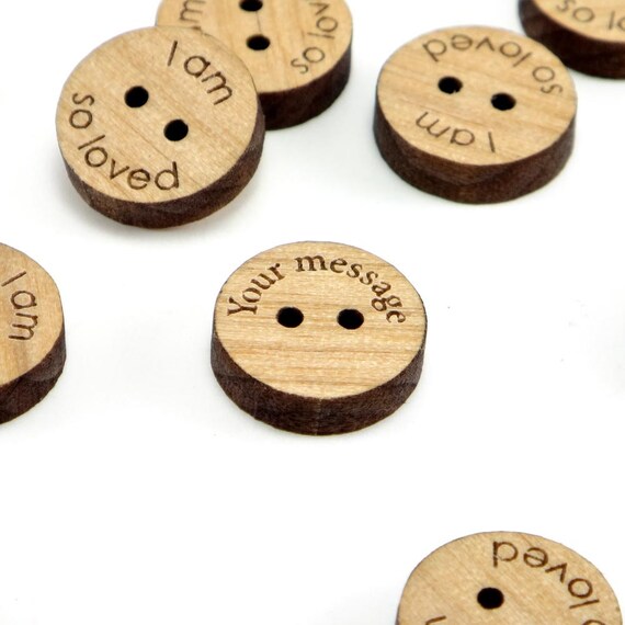 Hillman Group 25-Pack Wooden Round Buttons, 3/4-Inch, Tan - Unfinished Oak Furniture Plugs For DIY Projects - View #11