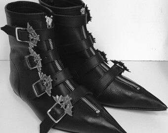 Original Pikes-Bat Buckle Boots