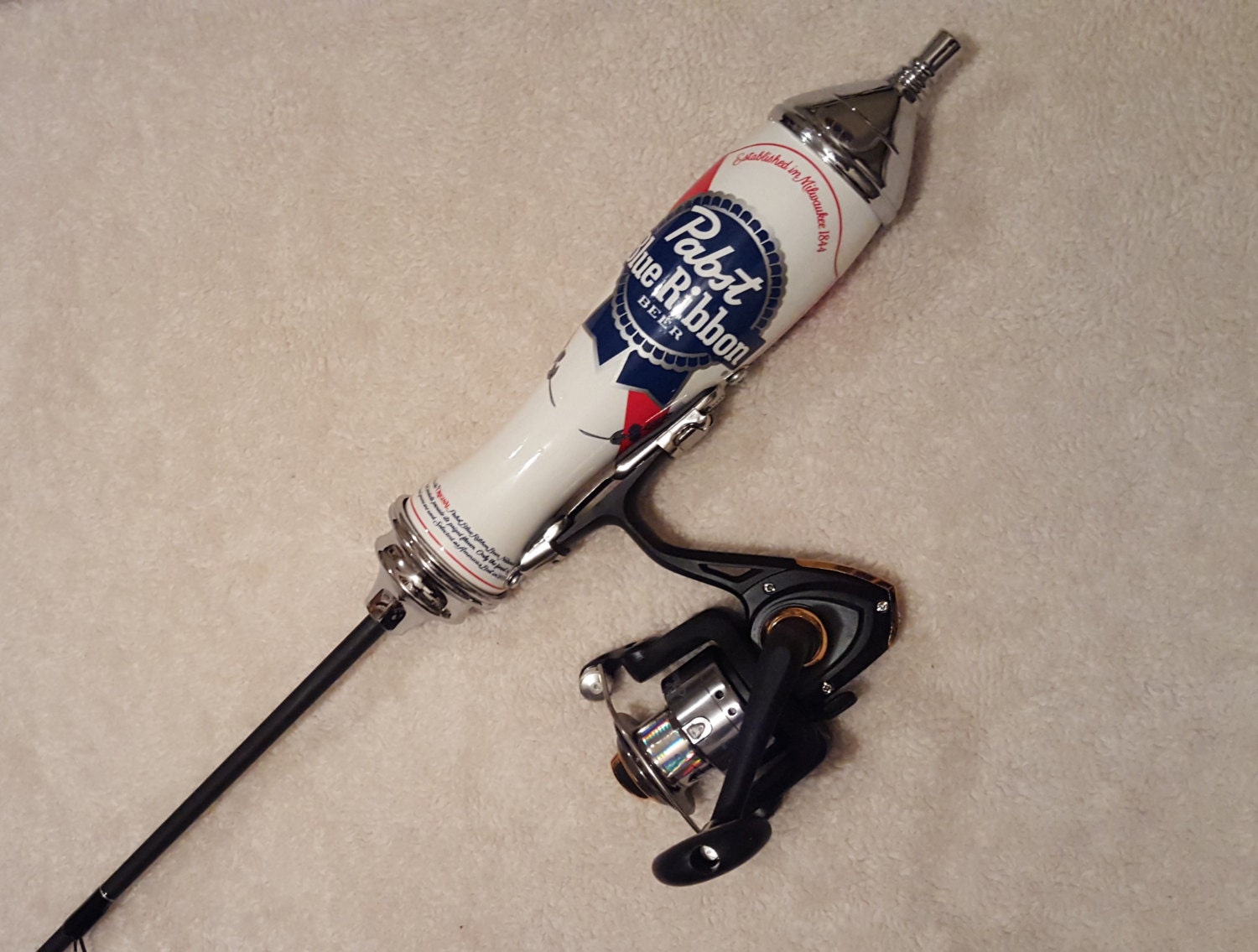 Pabst Blue Ribbon Fishing Pole