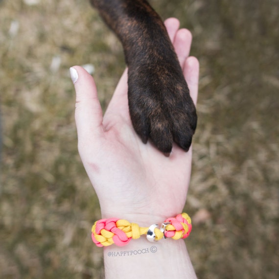 Best Friendship Bracelet addon Dog Collar by HappyPooch on Etsy